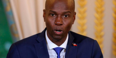 Le président haïtien Jovenel Moïse à Paris, en décembre 2017. © Ludovic Marin / Pool / Reuters