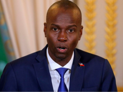 Le président haïtien Jovenel Moïse à Paris, en décembre 2017. © Ludovic Marin / Pool / Reuters