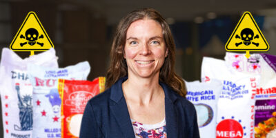 Jackie Goodrich explique danger riz americain haiti