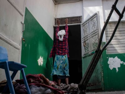 Une patiente à l'Hopital genereal