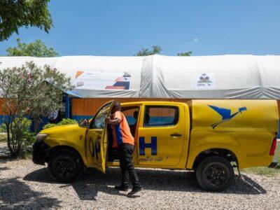 Les locaux de l’Office des Postes d’Haïti (OPH), situés à la Sonapi, sur le Boulevard Toussaint Louverture, le mercredi 10 septembre 2025. Photos: Jean Feguens Regala