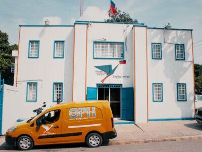 Façade du bâtiment de l’OPH